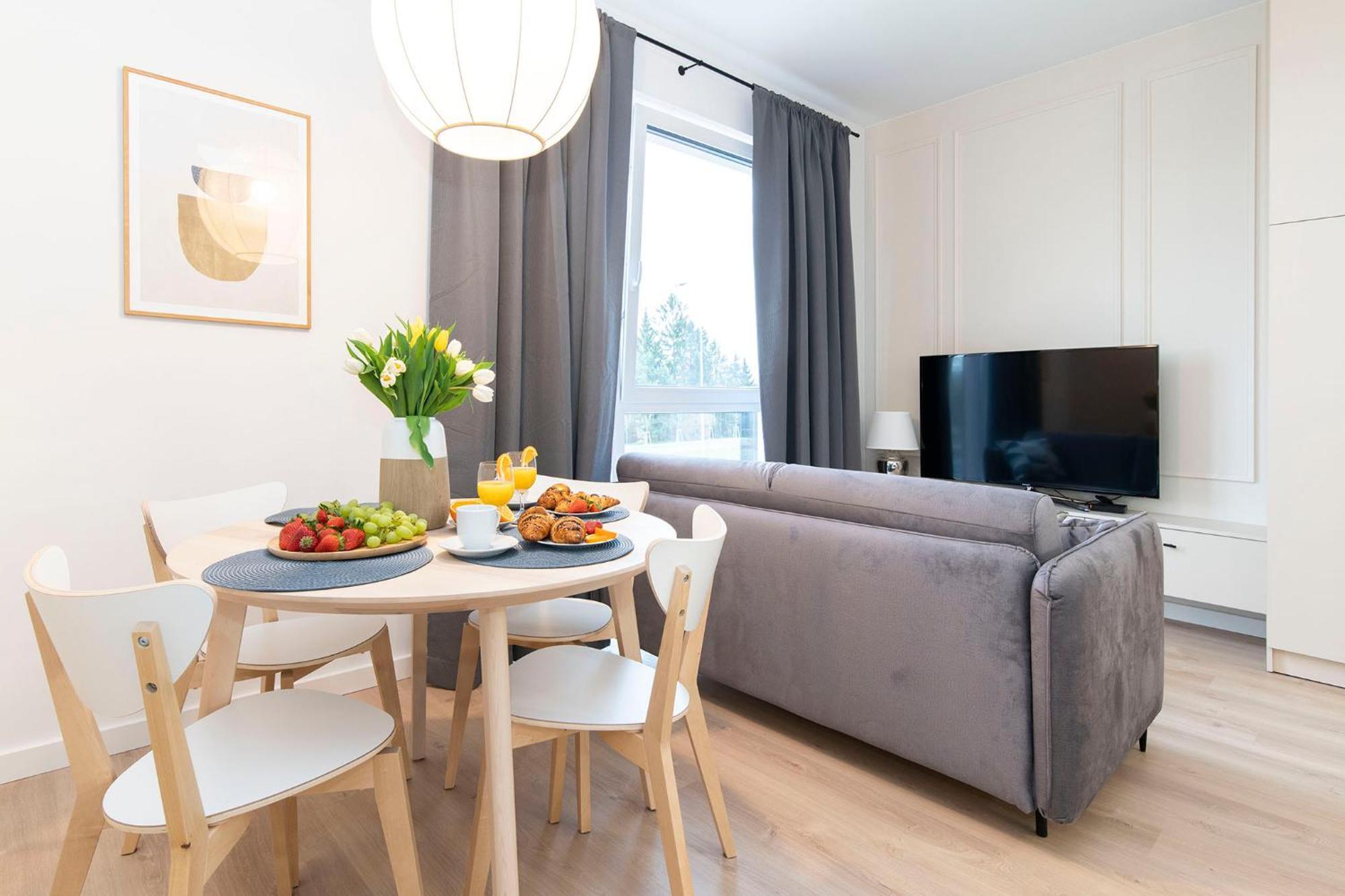 Apartament Ukiel Park 7 Przy Plazy Miejskiej - Klimatyzacja,Free Parking,Fv Olsztyn  Buitenkant foto