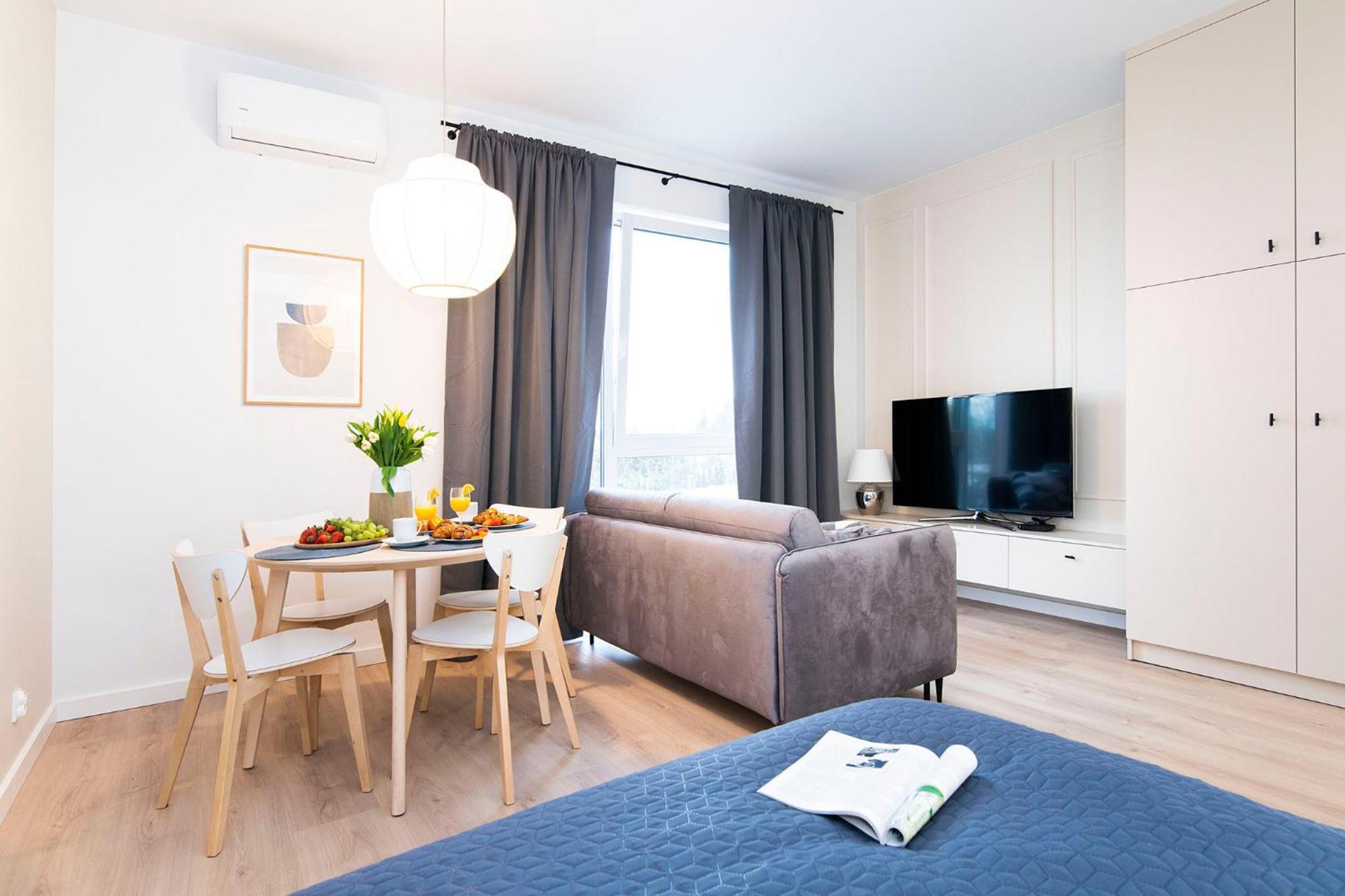 Apartament Ukiel Park 7 Przy Plazy Miejskiej - Klimatyzacja,Free Parking,Fv Olsztyn  Buitenkant foto