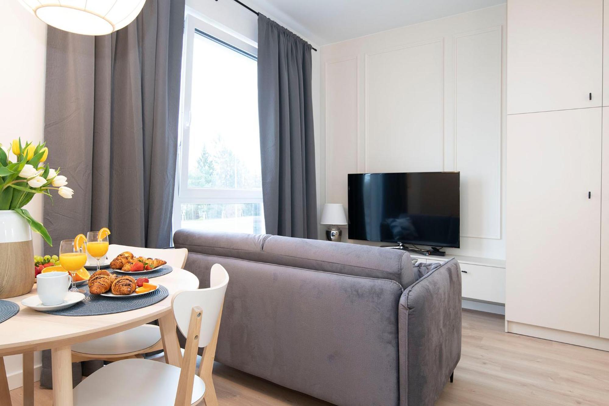 Apartament Ukiel Park 7 Przy Plazy Miejskiej - Klimatyzacja,Free Parking,Fv Olsztyn  Buitenkant foto