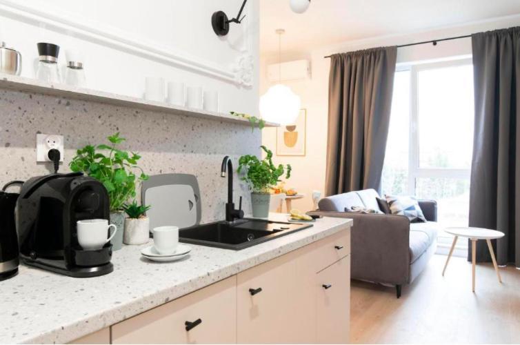 Apartament Ukiel Park 7 Przy Plazy Miejskiej - Klimatyzacja,Free Parking,Fv Olsztyn  Buitenkant foto
